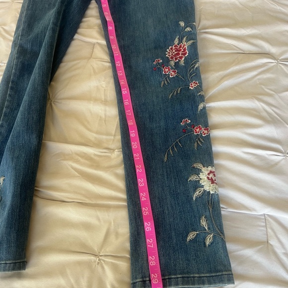 Soft Surroundings Embroidered Skinny Jean - Picture 8 of 8